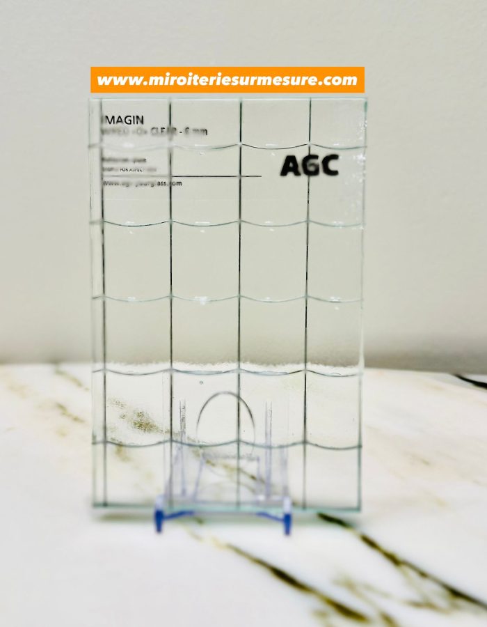 Verre armé grande maille